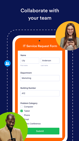 Jotform Enterprise Mobile - Image screenshot of android app
