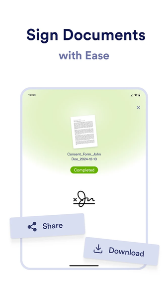 Jotform Sign, Fill & Send Docs - Image screenshot of android app