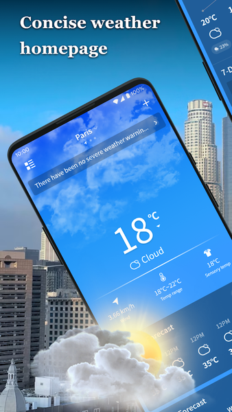 Journey Weather - عکس برنامه موبایلی اندروید