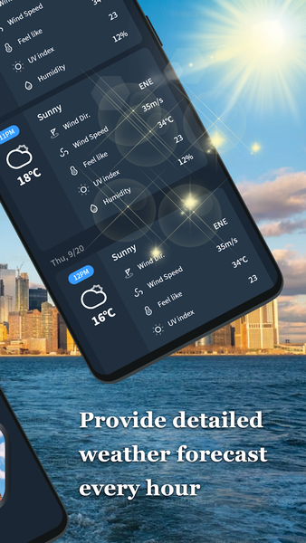 Journey Weather - Image screenshot of android app