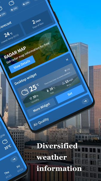 Journey Weather - عکس برنامه موبایلی اندروید