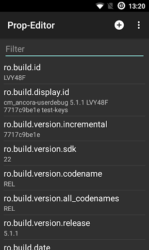 Prop-Editor [ROOT] - عکس برنامه موبایلی اندروید