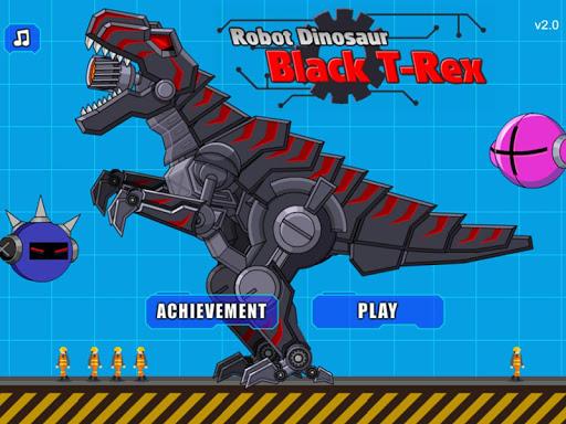 Black TRex 2P - Gameplay image of android game