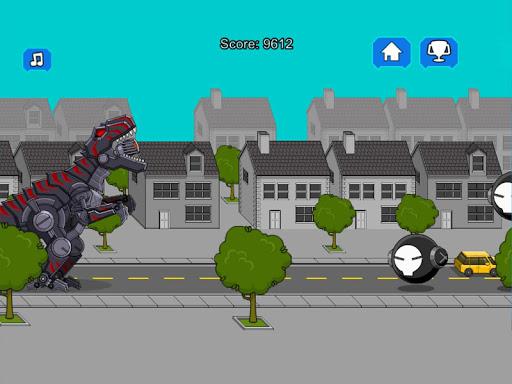 Black TRex 2P - Gameplay image of android game
