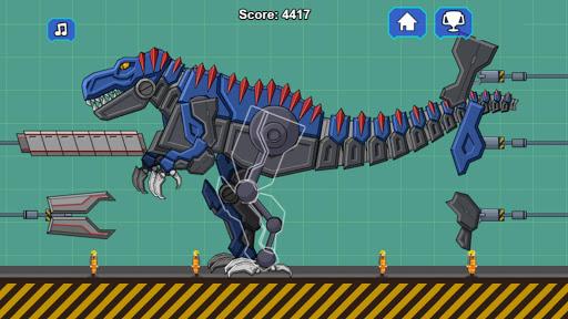 Robot Dino T-Rex Attack - Gameplay image of android game