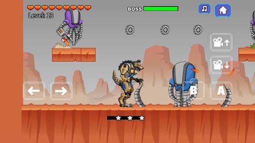 Robot Werewolf Toy Robot War - Gameplay image of android game