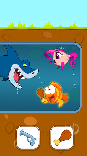 Fish Story: Save the Lover - Gameplay image of android game