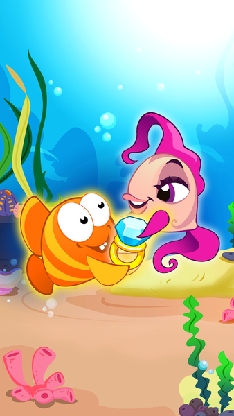 Fish Story: Save the Lover - Gameplay image of android game
