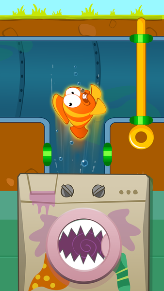 Fish Story: Save the Lover - Gameplay image of android game