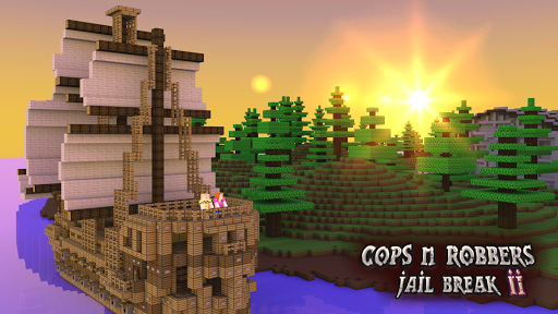 Cops N Robbers: Prison Games 2 - Gameplay image of android game