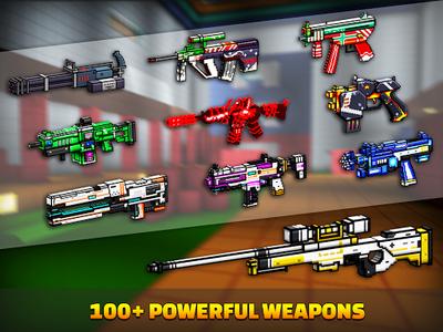 Cops N Robbers - 3D Pixel Craft Gun Shooting Games - عکس بازی موبایلی اندروید