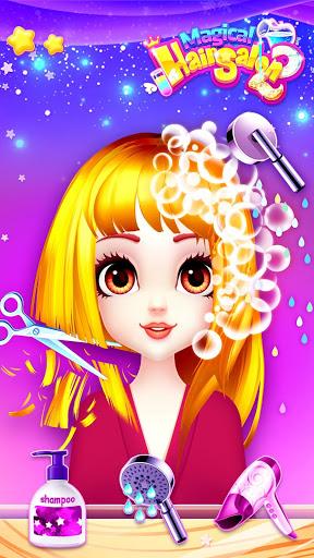 Fashion Hair Salon Games - Gameplay image of android game