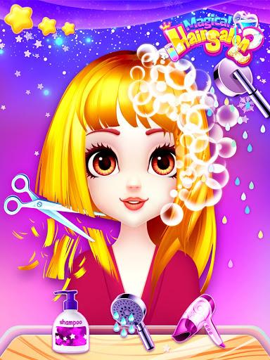 Fashion Hair Salon Games - Gameplay image of android game
