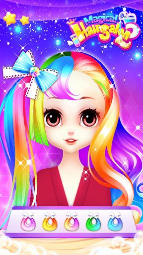 Fashion Hair Salon Games - Gameplay image of android game