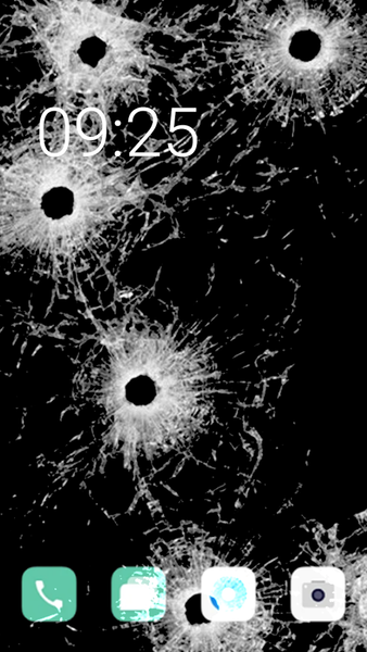 Broken Screen: Crack Prank - Image screenshot of android app
