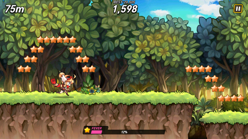 WIND Runner Adventure - Gameplay image of android game