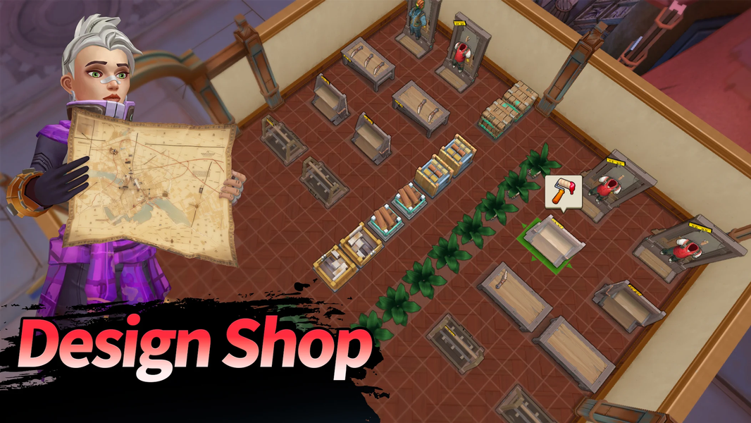 Forge Shop : Survival & Craft - Gameplay image of android game