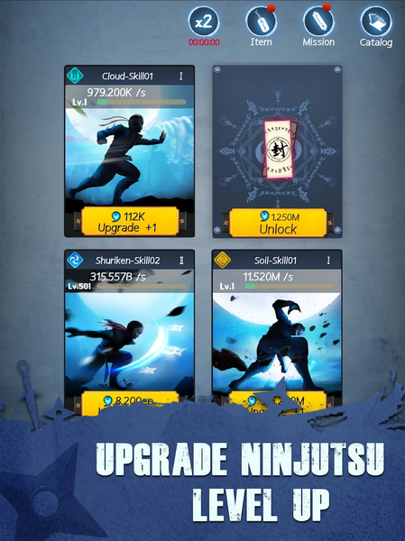 Idle Ninja - How to be Ninja - عکس بازی موبایلی اندروید