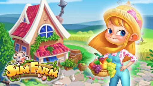 Sim Farm - Build Farm Town - Gameplay image of android game