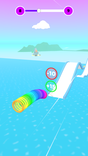 Slinky Fly! - Gameplay image of android game