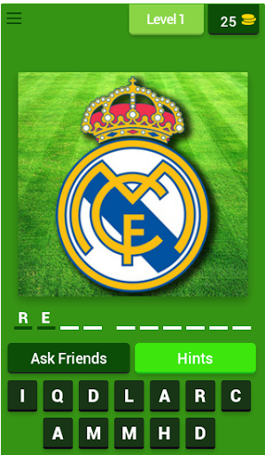 Football Team Logo Quiz - Gues - Image screenshot of android app