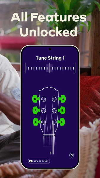 Guitar Tuner - Simply Tune - Image screenshot of android app