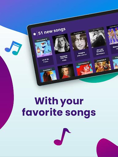 Simply Piano: Learn Piano Fast - عکس برنامه موبایلی اندروید