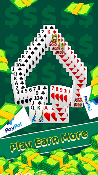 Lucky Classic Tripeaks Game - Gameplay image of android game