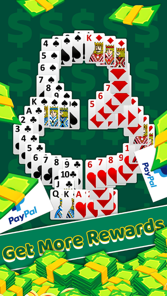 Lucky Classic Tripeaks Game - Gameplay image of android game