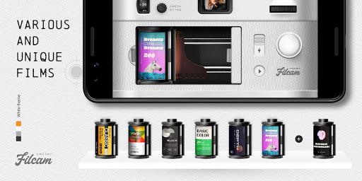 Filcam - Instant camera, Retro camera, lomo camera - Image screenshot of android app