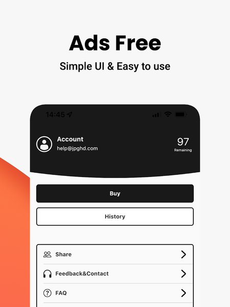 jpgHD AI Photo Restoration - Image screenshot of android app