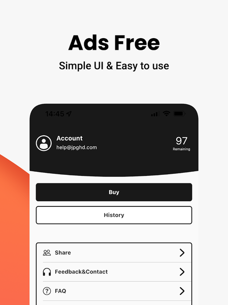 jpgHD AI Photo Restoration - Image screenshot of android app
