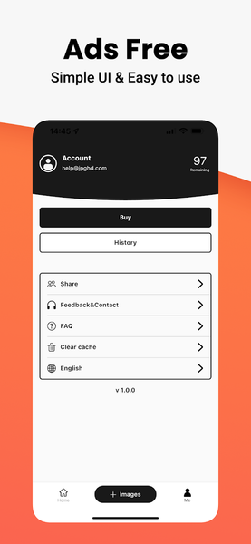 jpgHD AI Photo Restoration - Image screenshot of android app