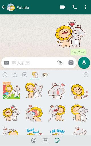 FaLala Stickers for WhatsApp - عکس برنامه موبایلی اندروید