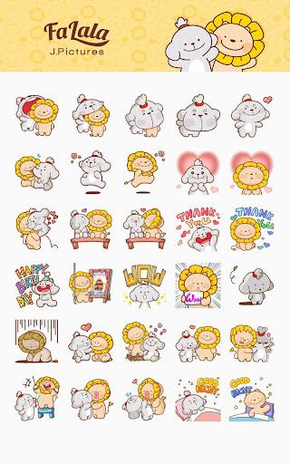 FaLala Stickers for WhatsApp - عکس برنامه موبایلی اندروید