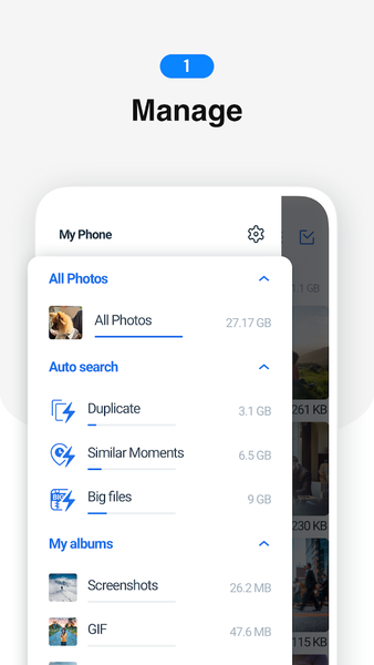 Photo Cleaner -Album organizer - عکس برنامه موبایلی اندروید