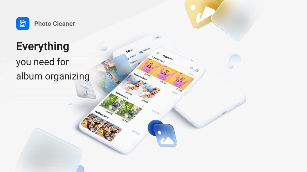Photo Cleaner -Album organizer - عکس برنامه موبایلی اندروید