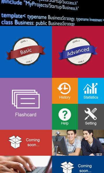 C Sharp # Test & Flashcard - Image screenshot of android app