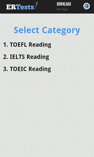 English Reading Test - Image screenshot of android app