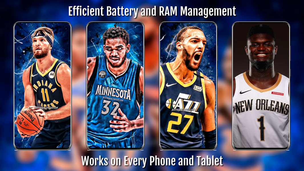 NBA Wallpapers Full HD / 4K - Image screenshot of android app