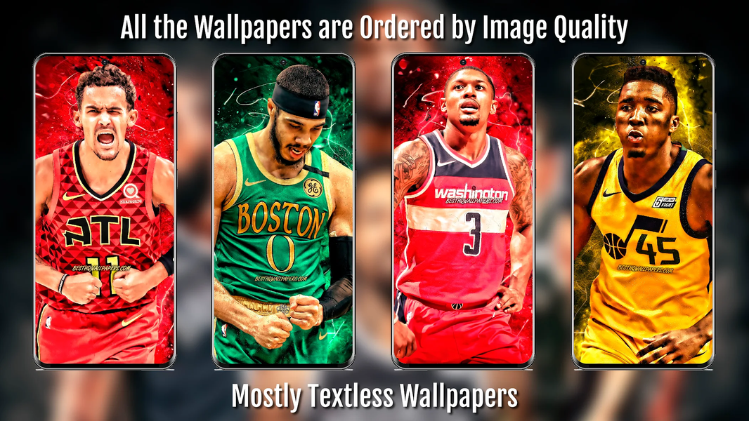 NBA Wallpapers Full HD / 4K - Image screenshot of android app