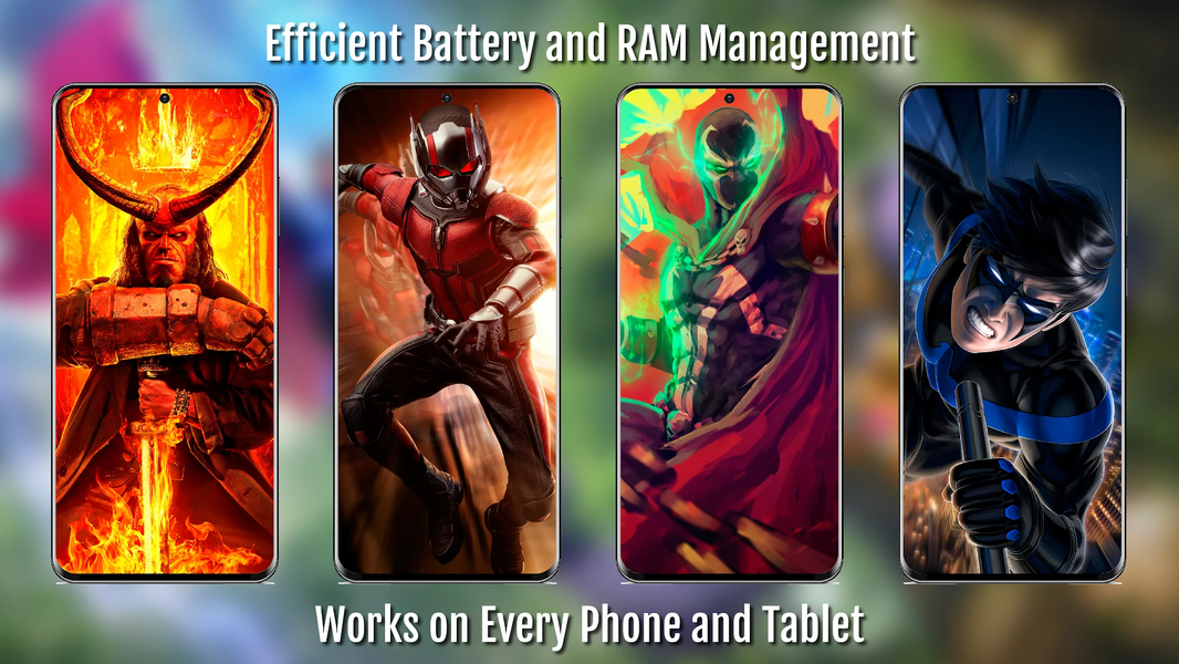 Superheroes Wallpapers HD / 4K - Image screenshot of android app