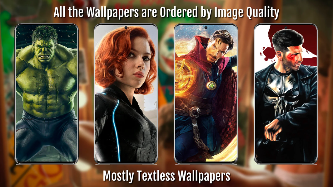 Superheroes Wallpapers HD / 4K - Image screenshot of android app