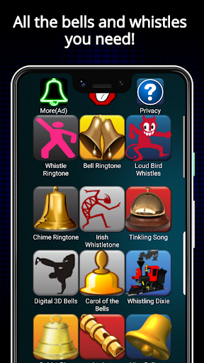 Bells & Whistles Ringtones - Image screenshot of android app