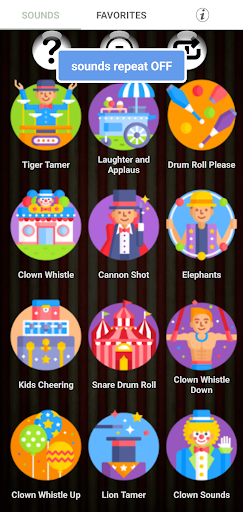 Circus Ringtones - عکس برنامه موبایلی اندروید