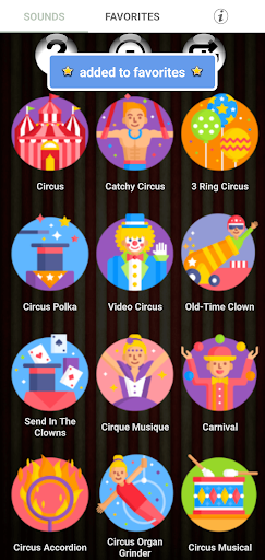 Circus Ringtones - عکس برنامه موبایلی اندروید