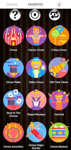 Circus Ringtones - Image screenshot of android app