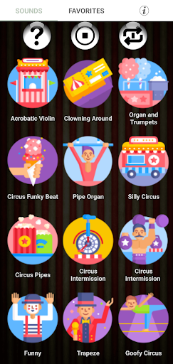 Circus Ringtones - Image screenshot of android app