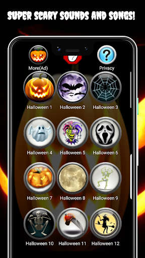 Scary Halloween Ringtones - Image screenshot of android app