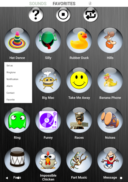 Super Silly Ringtones - Image screenshot of android app